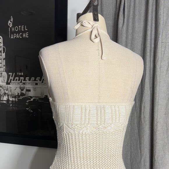 Wet Seal Ivory Knit Halter Camisole - Picture 9 of 10